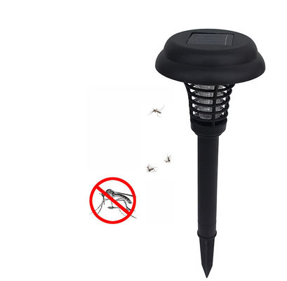 qualidade  Viable Outdoor Yard Garden Mosquito Insect Pest Killer Solar Powered Lawn Light UV Lamp fábrica