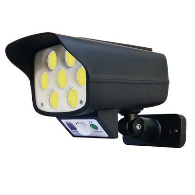 qualidade  Outdoor Solar Control+PIR Sensor Wall Lamp Camera Security LED COB Flood Light For Yard Street Garden fábrica